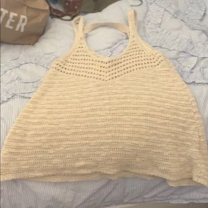 sweater tank top from american eagle
